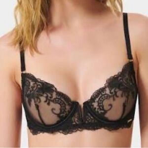 Bluebella Marseille Plunge Lace Underwire Bra NWT